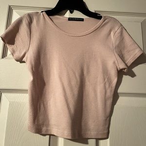 Brandy Melville Striped Crop Top